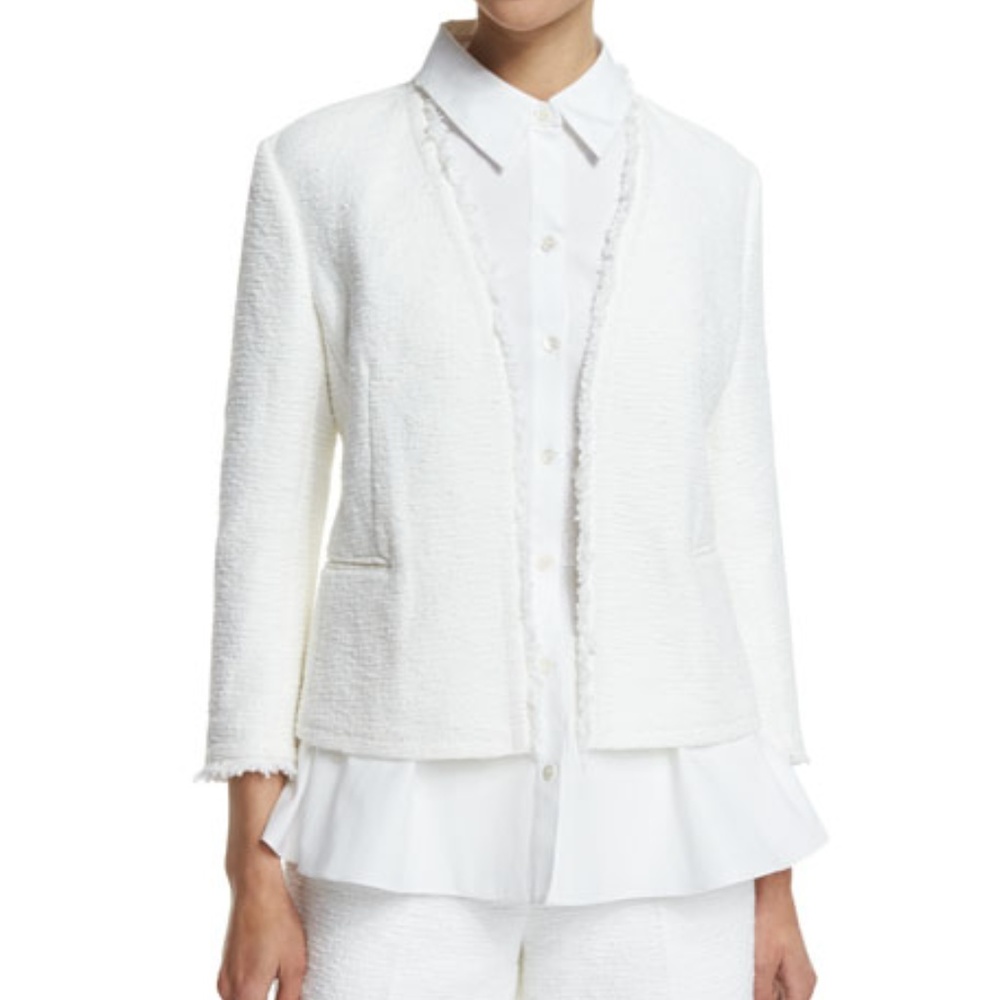 Theory Lindrayia R Spring Tweed Jacket